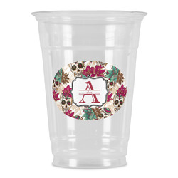 Sugar Skulls & Flowers Party Cups - 16oz (Personalized)