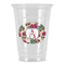 Sugar Skulls & Flowers Party Cups - 16oz - Front/Main
