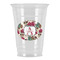 Sugar Skulls & Flowers Party Cups - 16oz (Personalized)