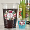 Sugar Skulls & Flowers Party Cups - 16oz - In Context