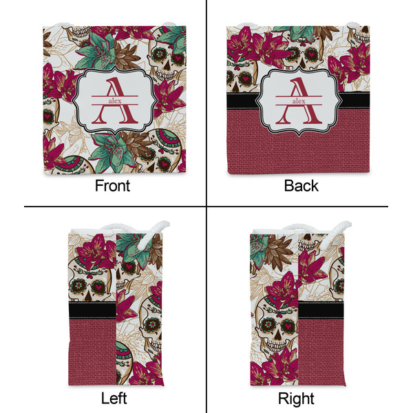 Sugar Skulls & Flowers Party Favor Gift Bag - Gloss - Approval