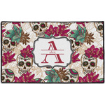 Sugar Skulls & Flowers Door Mat - 60"x36" (Personalized)