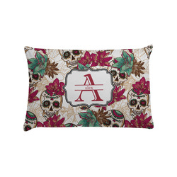 Sugar Skulls & Flowers Pillow Case - Standard (Personalized)