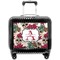 Sugar Skulls & Flowers Pilot Bag Luggage with Wheels