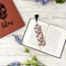 Sugar Skulls & Flowers Plastic Bookmarks - In Context