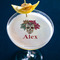 Sugar Skulls & Flowers Printed Drink Topper - Large - In Context