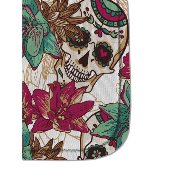 Sugar Skulls & Flowers Sanitizer Holder Keychain - Detail