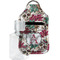 Sugar Skulls & Flowers Hand Sanitizer & Keychain Holder - Small (Personalized)
