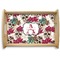 Sugar Skulls & Flowers Natural Wooden Tray - Small (Personalized)