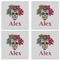 Sugar Skulls & Flowers Set of 4 Sandstone Coasters - See All 4 View