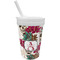 Sugar Skulls & Flowers Sippy Cup with Straw (Personalized)
