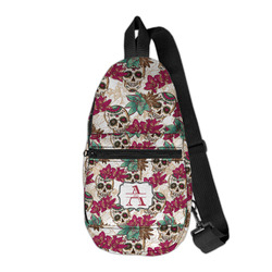 Sugar Skulls & Flowers Sling Bag (Personalized)
