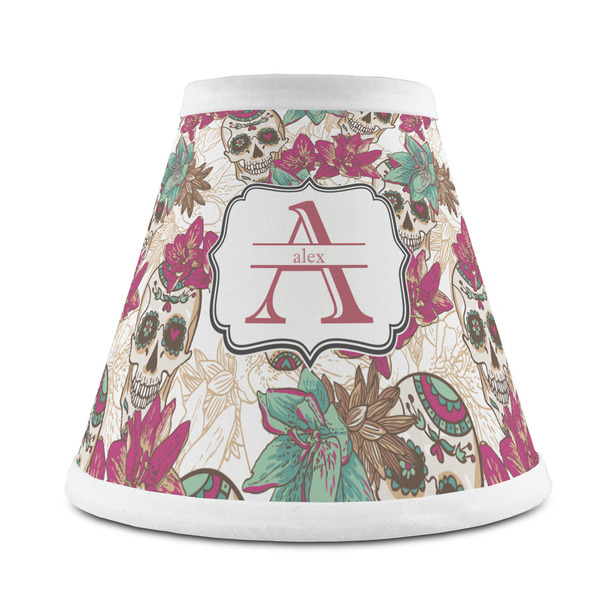 Custom Sugar Skulls & Flowers Chandelier Lamp Shade (Personalized)