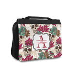 Sugar Skulls & Flowers Toiletry Bag - Small (Personalized)