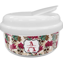 Sugar Skulls & Flowers Snack Container (Personalized)