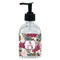 Sugar Skulls & Flowers Glass Soap & Lotion Bottle - Single Bottle (Personalized)