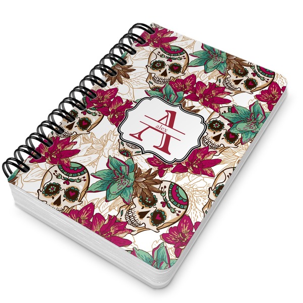 Sugar Skulls & Flowers Spiral Journal 5 x 7 - Main