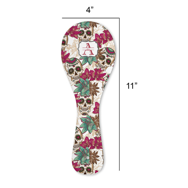 Sugar Skulls & Flowers Spoon Rest Trivet - APPROVAL