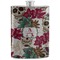 Sugar Skulls & Flowers Stainless Steel Flask (Personalized)