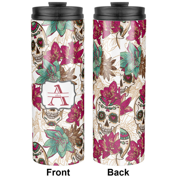 Sugar Skulls & Flowers Stainless Steel Tumbler - Apvl