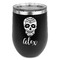 Sugar Skulls & Flowers Stemless Wine Tumbler - 5 Color Choices - Stainless Steel  (Personalized)