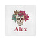 Sugar Skulls & Flowers Cocktail Napkins (Personalized)