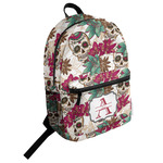 Sugar Skulls & Flowers Student Backpack (Personalized)