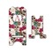 Sugar Skulls & Flowers Stylized Phone Stand - Front & Back - Small