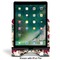 Sugar Skulls & Flowers Stylized Tablet Stand - Front with ipad