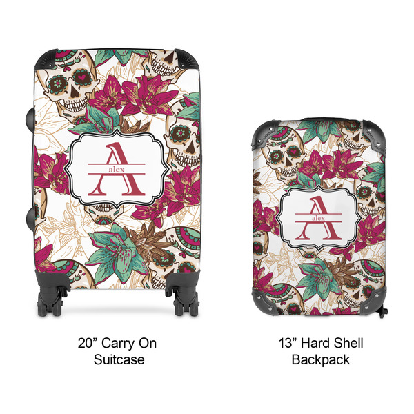 Sugar Skulls & Flowers Suitcase Set 4 - APPROVAL