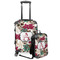 Sugar Skulls & Flowers Kids 2-Piece Luggage Set - Suitcase & Backpack (Personalized)