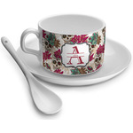 Sugar Skulls & Flowers Tea Cup (Personalized)