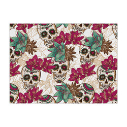 Sugar Skulls & Flowers Large Tissue Papers Sheets - Heavyweight