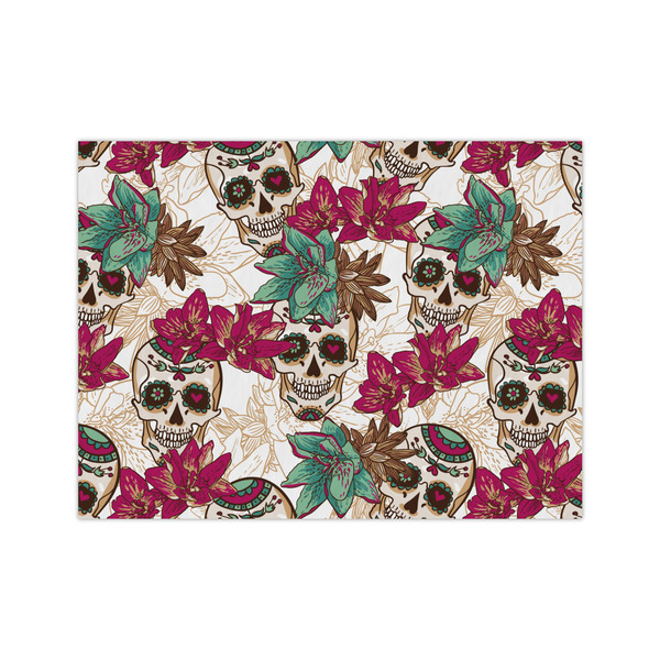 Custom Sugar Skulls & Flowers Medium Tissue Papers Sheets - Heavyweight