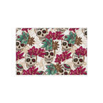 Sugar Skulls & Flowers Tissue Paper Sheets - Small - Heavyweight