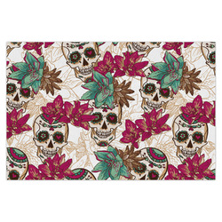 Sugar Skulls & Flowers X-Large Tissue Papers Sheets - Heavyweight
