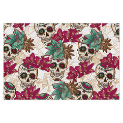 Sugar Skulls & Flowers Tissue Paper Sheets - X-Large - Heavyweight