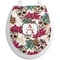 Sugar Skulls & Flowers Toilet Seat Decal (Personalized)
