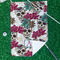 Sugar Skulls & Flowers Waffle Weave Golf Towel - In Context