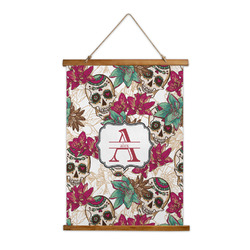 Sugar Skulls & Flowers Wall Hanging Tapestry (Personalized)