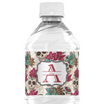 Sugar Skulls & Flowers Water Bottle Labels - Custom Sized (Personalized)