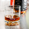 Sugar Skulls & Flowers Whiskey Glass - Jack Daniel's Bar - in use