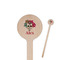 Sugar Skulls & Flowers Round Wooden Stir Sticks (Personalized)
