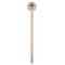 Sugar Skulls & Flowers Wooden 7.5" Stir Stick - Round - Single Stick