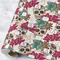 Sugar Skulls & Flowers Wrapping Paper Roll - Matte - Large - Main