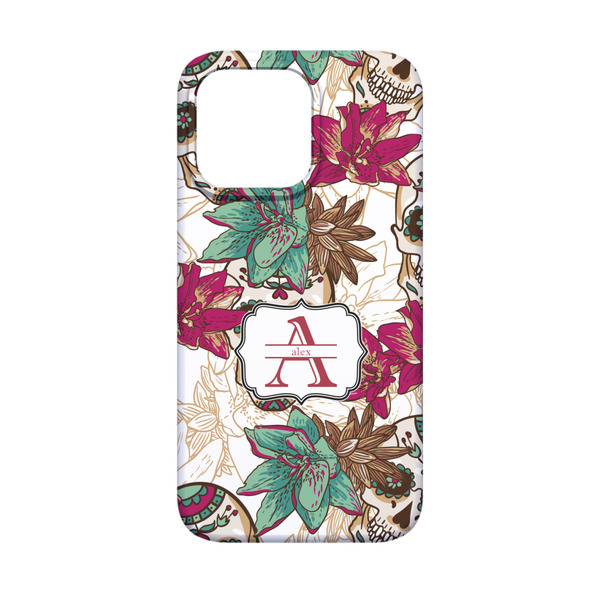 Sugar Skulls & Flowers iPhone 13 Mini Case - Back
