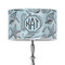 Sea-blue Seashells 12" Drum Lamp Shade - Poly-film (Personalized)