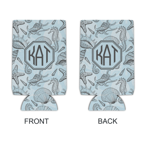 Sea-blue Seashells 16oz Can Sleeve - APPROVAL