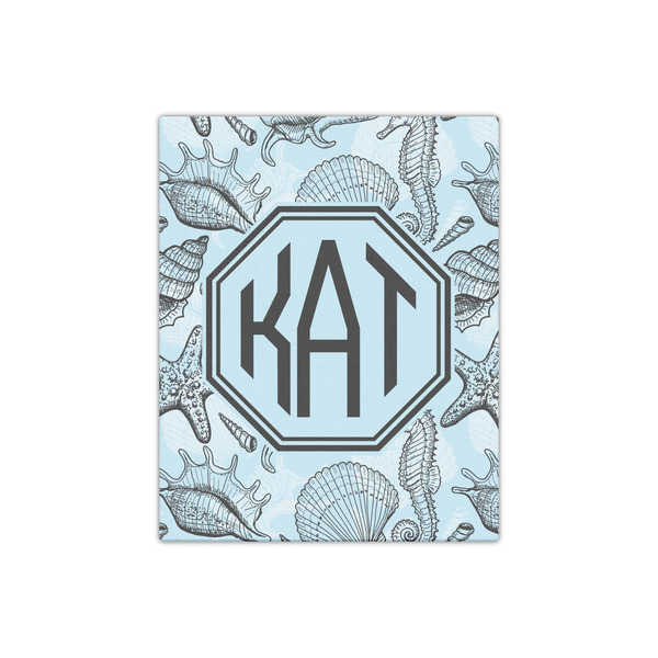 Sea-blue Seashells 16x20 - Canvas Print - Front View