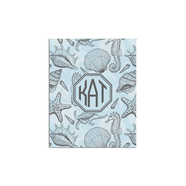 Custom Sea-blue Seashells Posters - Matte - 16x20 (Personalized)